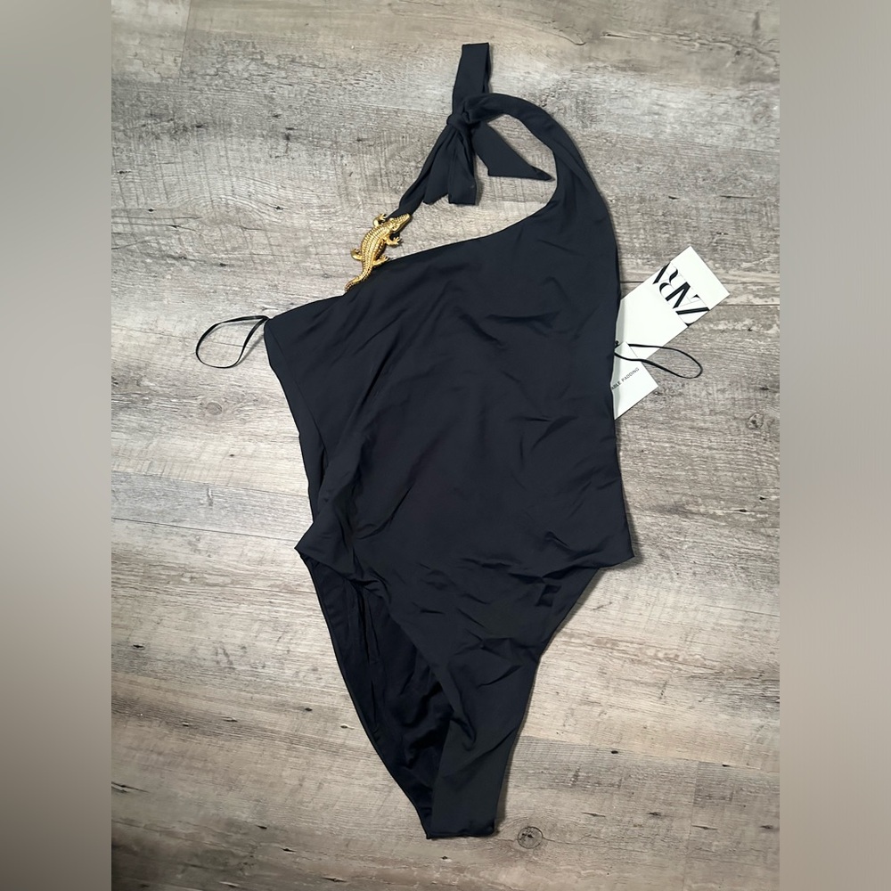 Swimsuit black ZARA